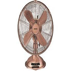 The Good Guys Ronson30cm Red Copper Desk Fan